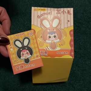 New Samuel Mini Lucky Rabbit Pendant Surprise Box - Confirmed - New in Box